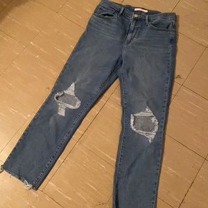 Levi’s cropped Jeans